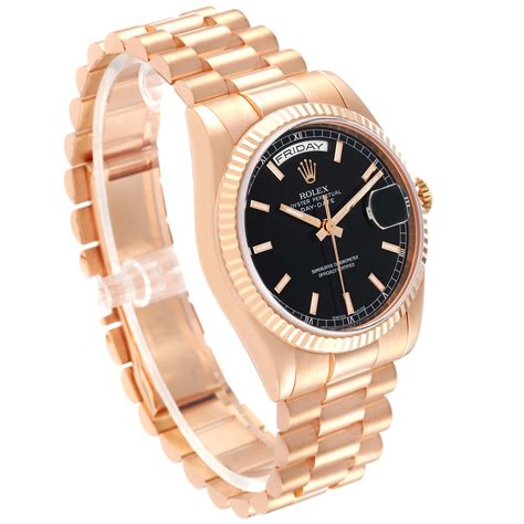 rolex day date 36 rose style men